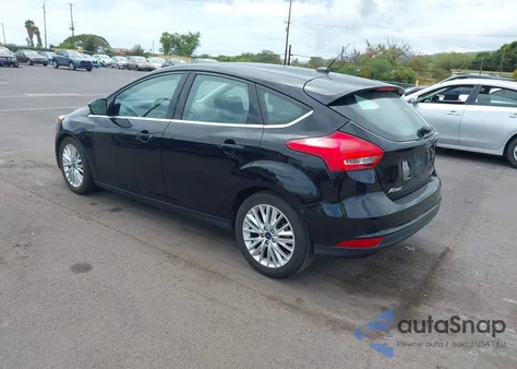 2017 Ford Focus Titanium из США, поврежденный, VIN 1FADP3N24HL326330